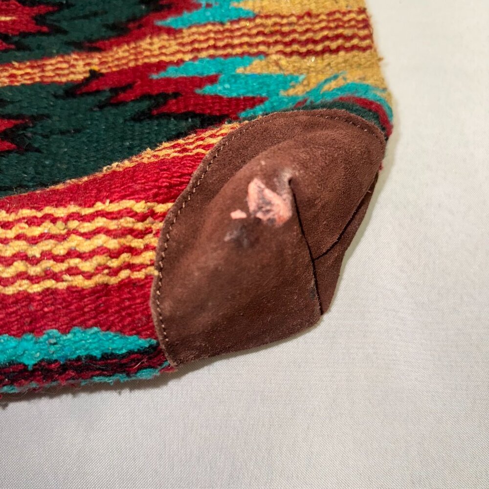 El Paso Saddle Blanket Purse Western Southwestern Colorful Native American - Picture 4 of 12